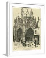 Ornate Facade I-Albert Robida-Framed Art Print