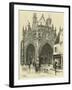 Ornate Facade I-Albert Robida-Framed Art Print