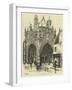 Ornate Facade I-Albert Robida-Framed Art Print