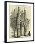 Ornate Facade IV-Albert Robida-Framed Art Print