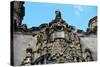 Ornate Facade of San Cayetano Church-Danny Lehman-Stretched Canvas