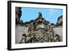 Ornate Facade of San Cayetano Church-Danny Lehman-Framed Photographic Print