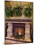 Ornate Fireplace, Tsillan Winery, Columbia Valley Appellation, Washington, USA-Janis Miglavs-Mounted Photographic Print