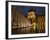 Ornate Glass and Masonry at the Louvre-Michael Blanchette Photography-Framed Photographic Print