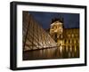 Ornate Glass and Masonry at the Louvre-Michael Blanchette Photography-Framed Photographic Print