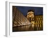 Ornate Glass and Masonry at the Louvre-Michael Blanchette Photography-Framed Photographic Print