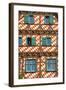 Ornate Half Timbered House in Ulm's Fishermen and Tanners' District, Ulm, Baden-Wurttemberg-Doug Pearson-Framed Photographic Print