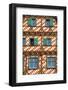 Ornate Half Timbered House in Ulm's Fishermen and Tanners' District, Ulm, Baden-Wurttemberg-Doug Pearson-Framed Photographic Print