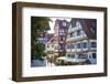 Ornate Half Timbered Houses in Ulm's Fishermen and Tanners' District, Ulm, Baden-Wurttemberg-Doug Pearson-Framed Photographic Print