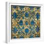 Ornate In Gold and Blue-Ellie Roberts-Framed Art Print