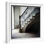 Ornate Ironwork on Stairs, Cienfuegos, Cuba, West Indies, Central America-Lee Frost-Framed Photographic Print