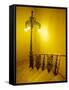 Ornate Lamp and Stairway, Rio de Janiero, Brazil-Tom Haseltine-Framed Stretched Canvas
