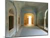 Ornate Passageway to Open Door, Samode Palace, Jaipur, Rajasthan State, India-Gavin Hellier-Mounted Photographic Print