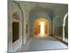 Ornate Passageway to Open Door, Samode Palace, Jaipur, Rajasthan State, India-Gavin Hellier-Mounted Photographic Print