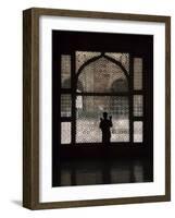 Ornate Screen, Fatehpur Sikri, Unesco World Heritage Site, Uttar Pradesh State, India, Asia-James Gritz-Framed Photographic Print