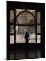 Ornate Screen, Fatehpur Sikri, Unesco World Heritage Site, Uttar Pradesh State, India, Asia-James Gritz-Mounted Photographic Print