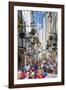 Ornate Shop Signs on Getreidegasse, Salzburgs Bustling Shopping Street, Salzburg-Doug Pearson-Framed Photographic Print