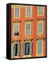 Ornate Shuttered Windows, Port Lympia in the Quartier Du Port, Nice, Alpes Maritimes, Provence, Cot-Peter Richardson-Framed Stretched Canvas