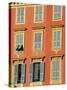 Ornate Shuttered Windows, Port Lympia in the Quartier Du Port, Nice, Alpes Maritimes, Provence, Cot-Peter Richardson-Stretched Canvas