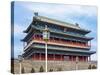 Ornate Traditional Chinese Zhengyangmen Gate Near Tiananmen Square in Central Beijing, China, Asia-Gavin Hellier-Stretched Canvas