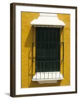 Ornate Window, Ciudad Bolivar, Venezuela, South America-Mark Chivers-Framed Photographic Print