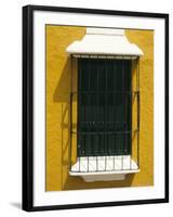 Ornate Window, Ciudad Bolivar, Venezuela, South America-Mark Chivers-Framed Photographic Print