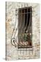 Ornate Window Grill Cetona-Dorothy Berry-Lound-Stretched Canvas