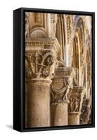 Ornately Carved Collumns-Doug Pearson-Framed Stretched Canvas