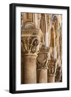 Ornately Carved Collumns-Doug Pearson-Framed Photographic Print