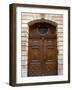 Ornately Carved Wooden Doors, Avignon, Provence, France-Lisa S. Engelbrecht-Framed Photographic Print