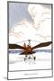 Ornithopter-null-Mounted Art Print
