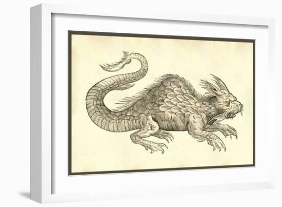 Orobonis Piscis Effigies-Ulisse Aldrovandi-Framed Art Print