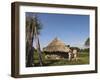 Oromo Family Outside Their House, Oromo Village Near Langano Lake, Rift Valley, Ethiopia, Africa-Jane Sweeney-Framed Photographic Print