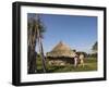 Oromo Family Outside Their House, Oromo Village Near Langano Lake, Rift Valley, Ethiopia, Africa-Jane Sweeney-Framed Photographic Print