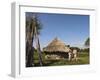 Oromo Family Outside Their House, Oromo Village Near Langano Lake, Rift Valley, Ethiopia, Africa-Jane Sweeney-Framed Photographic Print