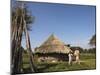 Oromo Family Outside Their House, Oromo Village Near Langano Lake, Rift Valley, Ethiopia, Africa-Jane Sweeney-Mounted Photographic Print