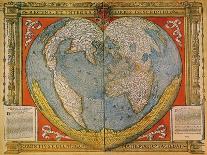 The South Pole, Detail from the "Mappamonde a Projection Cordiforme," 1531-Oronce Fine-Mounted Giclee Print