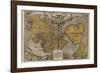 Oronce Fine's World Map, 1531-Library of Congress-Framed Photographic Print