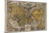 Oronce Fine's World Map, 1531-Library of Congress-Mounted Photographic Print