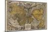 Oronce Fine's World Map, 1531-Library of Congress-Mounted Photographic Print