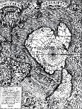 The South Pole, Detail from the "Mappamonde a Projection Cordiforme," 1531-Oronce Fine-Mounted Giclee Print