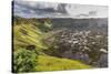 Orongo Crater, Rano Kau, Rapa Nui National Park-Michael Nolan-Stretched Canvas