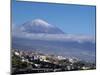 Orotava Valley and Pico Del Teide, Tenerife, Canary Islands, Spain, Europe-Hans Peter Merten-Mounted Photographic Print
