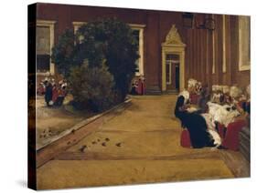 Orphan Girls in Amsterdam, 1876-Max Liebermann-Stretched Canvas