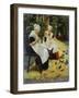 Orphan Girls in the Garden, Amsterdam-Max Liebermann-Framed Giclee Print