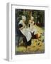 Orphan Girls in the Garden, Amsterdam-Max Liebermann-Framed Giclee Print