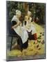 Orphan Girls in the Garden, Amsterdam-Max Liebermann-Mounted Giclee Print