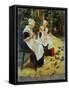 Orphan Girls in the Garden, Amsterdam-Max Liebermann-Framed Stretched Canvas