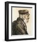 Orphan Man, Bust-Length-Vincent van Gogh-Framed Premium Giclee Print