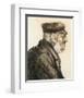 Orphan Man, Bust-Length-Vincent van Gogh-Framed Premium Giclee Print